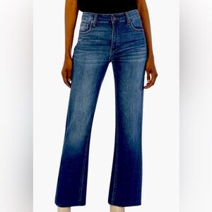 Kut from the Kloth Classic Blue Wide Leg Jeans